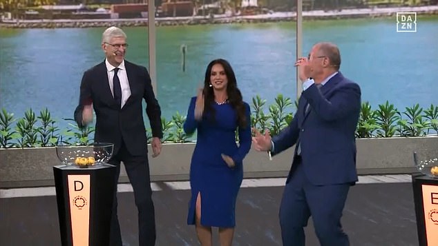Arsene Wenger bio je bizarno prisiljen plesati uživo na TV-u tijekom ždrijeba FIFA Svjetskog klupskog prvenstva