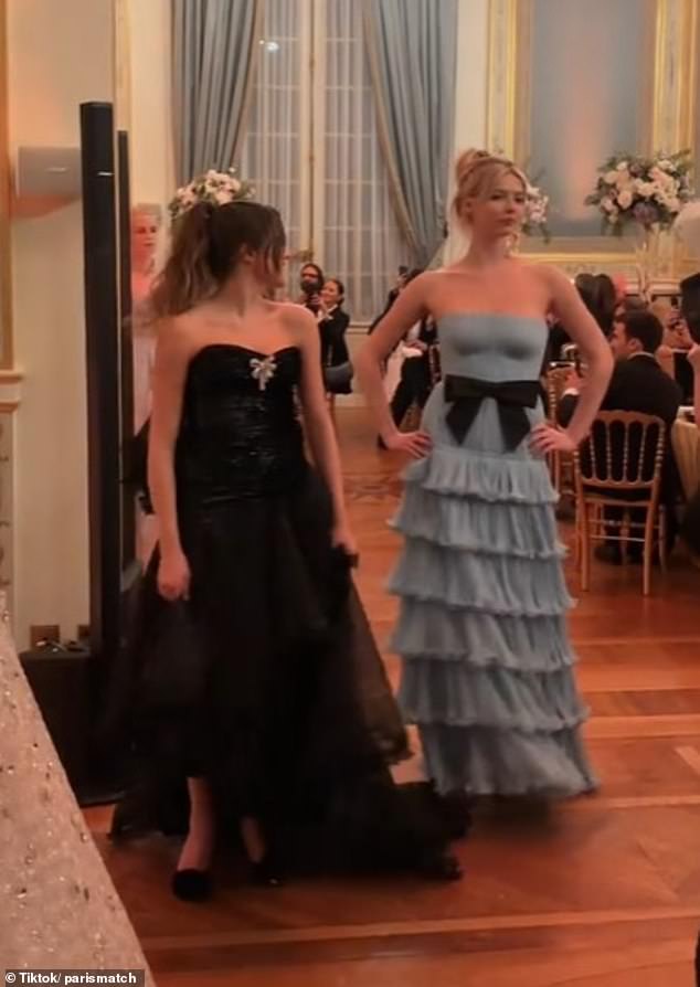 20-godišnja kći Gwyneth Paltrow optužena je za krađu svjetla reflektora francuskoj grofici, dok je plesala u kadru dok se Aliénor fotografirala