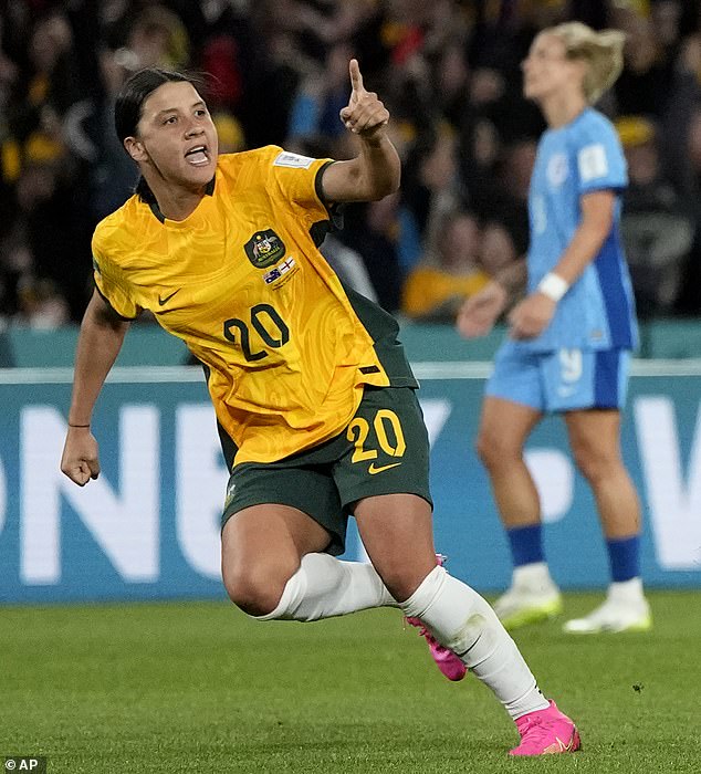 Matilde su zaokupile maštu australske sportske javnosti nakon što su prošle godine došle do polufinala Svjetskog prvenstva na domaćem terenu (na slici Sam Kerr nakon pogotka protiv Engleske u polufinalu)