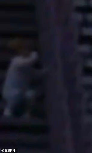 Beba se mogla vidjeti kako se kreće na video snimci scene