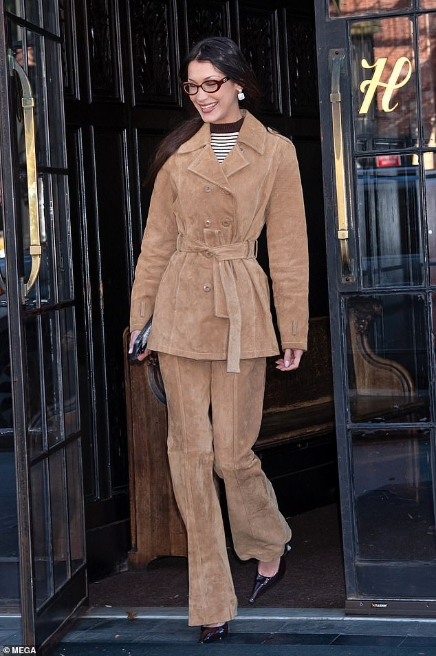 Bella Hadid očito je imala na umu svoju ulogu u Yellowstoneu dok je kanalizirala zapadnjački šik u četvrtak u New Yorku
