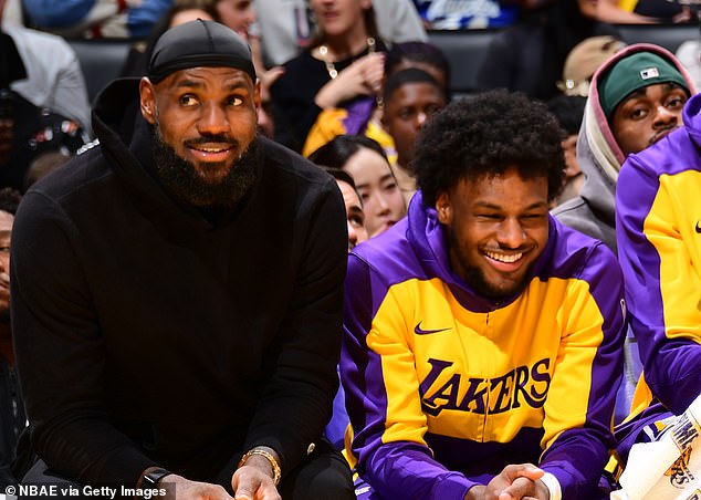 James i sin Bronny postali su prvi duo otac-sin koji je igrao u NBA ligi