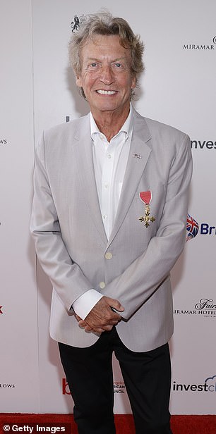Nigel Lythgoe snimljen u srpnju 2022