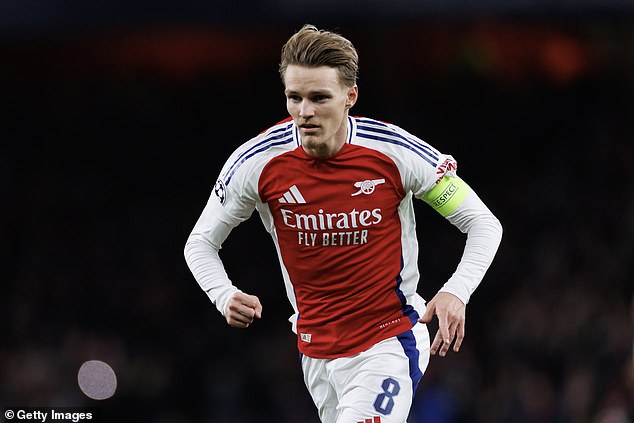 Arsenal je ispred Cityja po broju propuštenih utakmica i danima izgubljenim zbog ozljeda - Topnicima je veći dio sezone nedostajao kapetan Martin Odegaard
