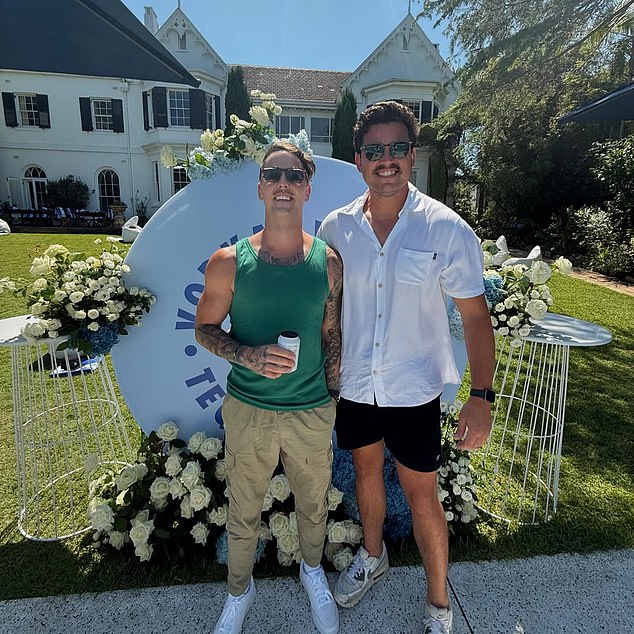 Zvijezde Ljubavnog trokuta Alan Wallace i Daniel Nilsson također su bili prisutni