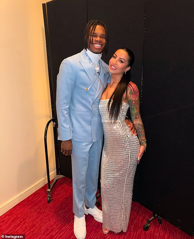 Hunter i Lenee viđeni su prije ceremonije Heisman Trophy u subotu u New Yorku