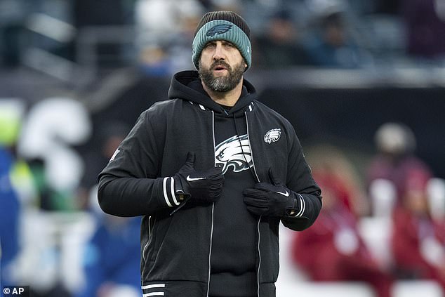 Sirianni je odbio razgovarati o onome što je rečeno na strani kad su ga pitali nakon utakmice