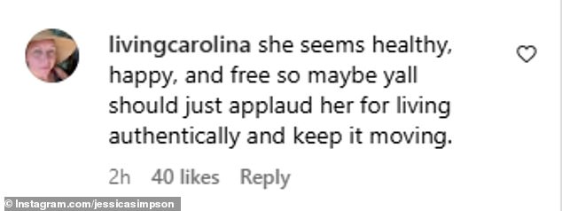 Neki ljudi su pozitivno reagirali na Simpsonovu posljednju objavu na društvenim mrežama