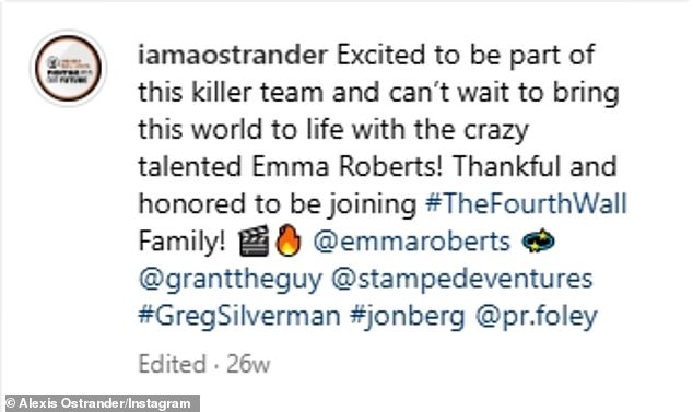 Emma glumi otetu bivšu dječju zvijezdu u trileru Alexisa Ostrandera za Stampede Ventures
