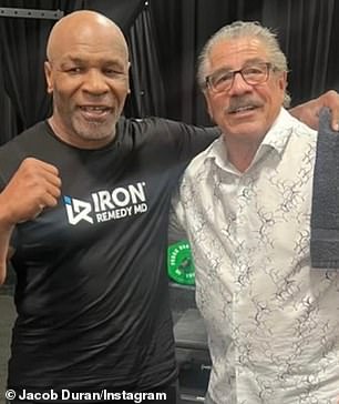 Mike Tyson s Jacobom 'Stitchom' Duranom
