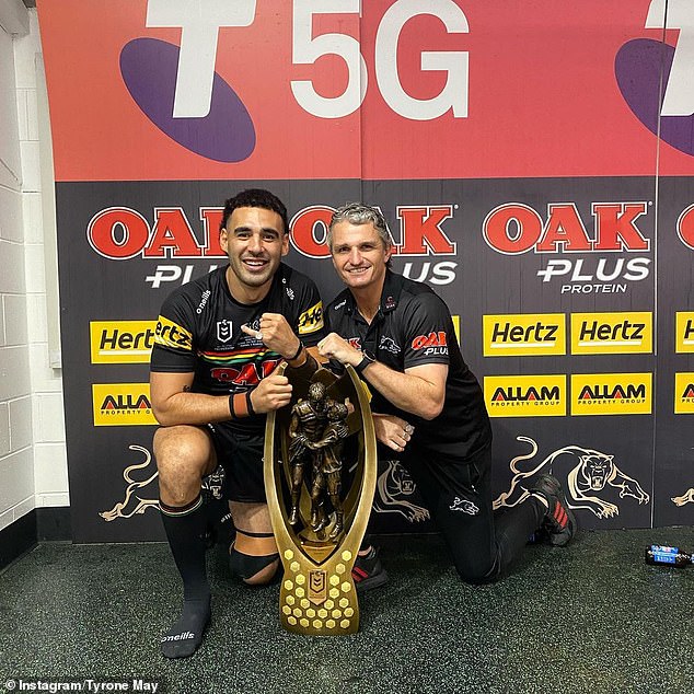 Tyrone May je bio pobjednik prve lige s Penrith Panthers prije nego što je prešao u UK Super League, gdje sada igra za Catalans Dragons