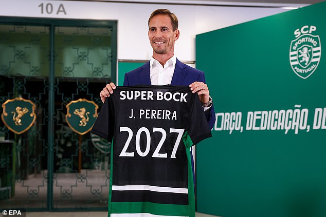 Unatoč potpisivanju ugovora do 2027., Pereira je jučer u 23.54 napustio Sporting