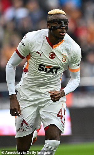 Galatasary napadač Victor Osimhen