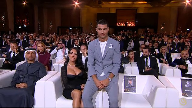39-godišnjak se u petak pojavio na dodjeli Globe Soccer Awards u društvu svoje partnerice Georgine Rodriguez