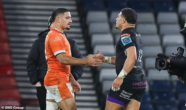 Braća i sestre Tuipulotu pozdravljaju se u Hampdenu i sada će se ponovno sastati u Murrayfieldu