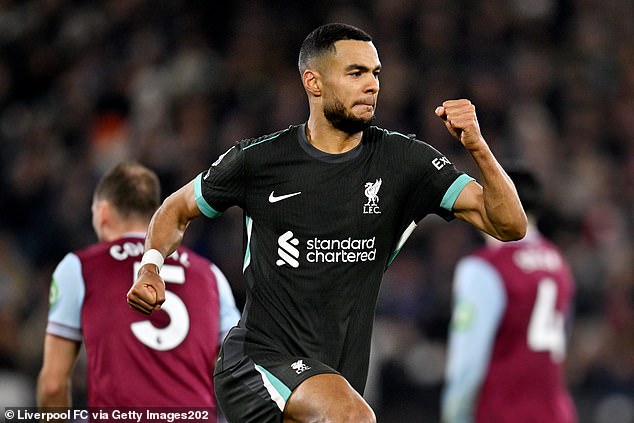 Gosti su udvostručili vodstvo nakon što je Salah pronašao Codyja Gakpoa koji je iz blizine pogodio