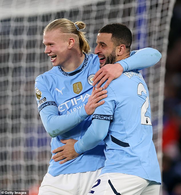 Erling Haaland prekinuo je svoju nedavnu golgetersku sušu postigavši ​​svoj 49. gol ove godine u 2-0 pobjedi Manchester Cityja nad Leicesterom