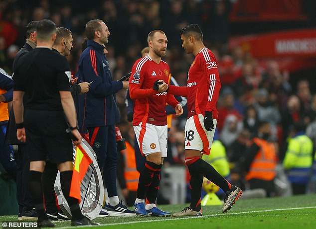 Ferdinand je također odabrao Christiana Eriksena i Casemira kao probleme unutar Unitedove momčadi