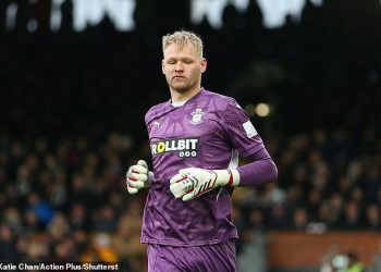 Aaron Ramsdale nosi poseban par rukavica dok se vratar Southamptona vraća nakon operacije prsta