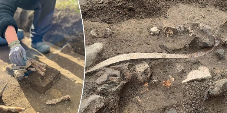 Arheolozi u Danskoj otkrili su ono za što sugeriraju da je žrtveno oružje tijekom rutinskih iskapanja