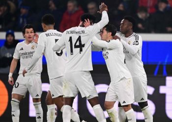 Atalanta-Real Madrid 2-3: golovi Mbappé, De Ketelaere, Vinicius, Bellingham, Lookman