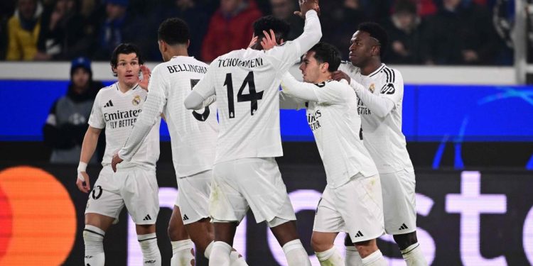 Atalanta-Real Madrid 2-3: golovi Mbappé, De Ketelaere, Vinicius, Bellingham, Lookman