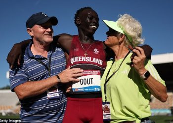 Australci netočno izgovaraju Gout Goutovo ime i njegov tata želi da prestanu – ali menadžer sprinterske senzacije rekao je NE