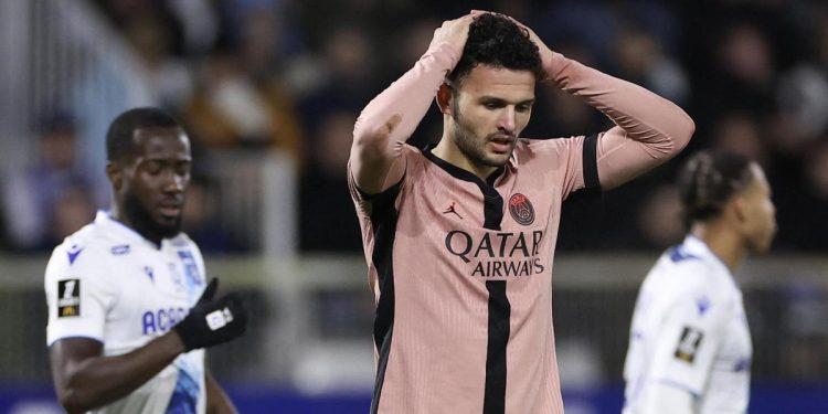 Auxerre-Psg 0-0: dva poništena gola i prečka zaustavlja Luisa Enriquea