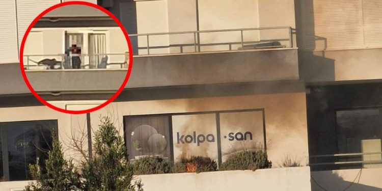 BUKTINJA NA SVE STRANE Stanari s balkona tećom vode gasili plamen