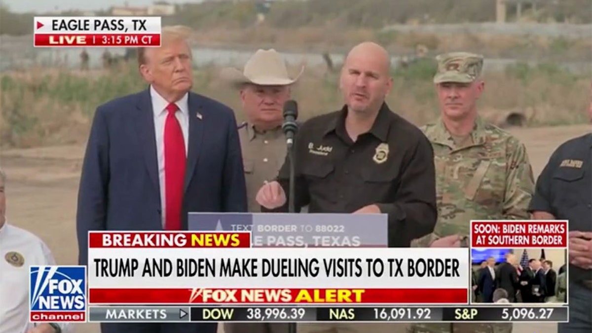 Brandon Judd i Donald Trump