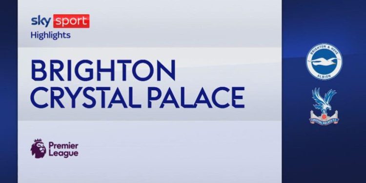 Brighton-Crystal Palace 1-3: gol e highlights
