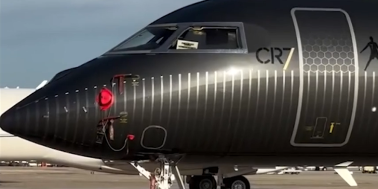 Cristiano Ronaldo, nevjerojatno prilagođeni privatni mlažnjak