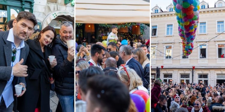 Danas je ljudima trebalo 15 minuta od Rive do Prokurativa