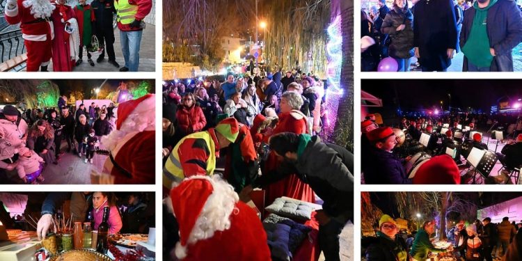 Djed i Baka Božićnjak obradovali stotine žrnovačke djece, a Puljak obradovao žrnovačke glazbare: “Ovo je povijesni trenutak”