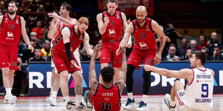 Euroliga, Milan-Stella Rossa 101-86 i Bologna-Alba Berlin 88-90 u produžecima