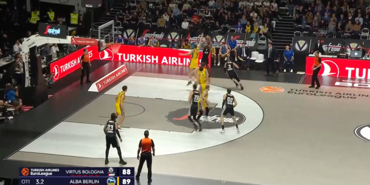 Euroliga, Virtus Bologna-Alba Berlin: 88-90