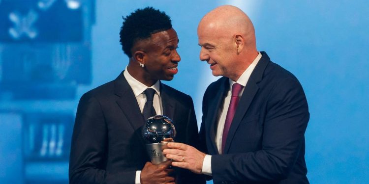 FIFA nagrade: Vinicius igrač godine, Ancelotti najbolji trener