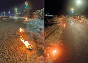 FOTO Predivni prizori iz Zagore: U Dolića Dragi zapaljene vatrene kugle