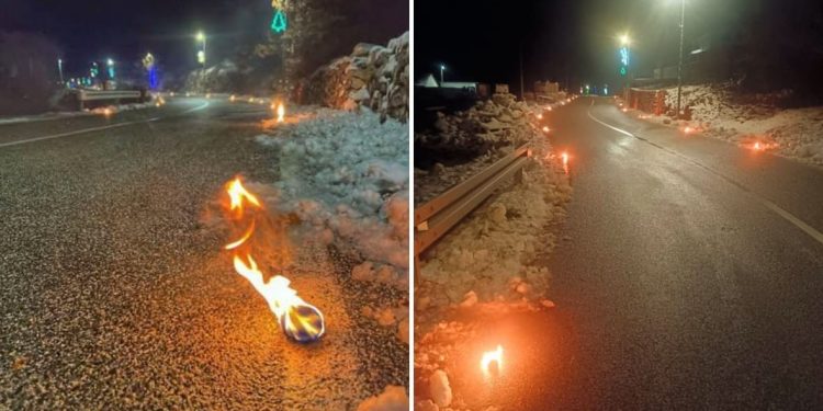 FOTO Predivni prizori iz Zagore: U Dolića Dragi zapaljene vatrene kugle