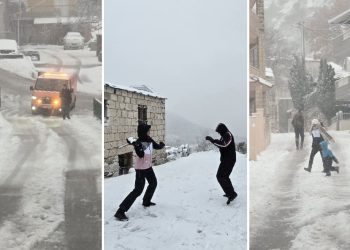 FOTO Zatvorena cesta u Gornjem Sitnom zbog debelog leda, pogledajte fotografije snijega i vijavice