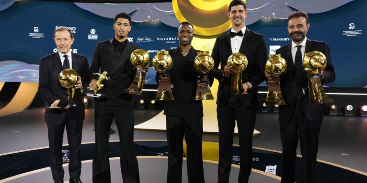 Globe Soccer, pobjednici od Del Piera do CR7 i Viniciusa