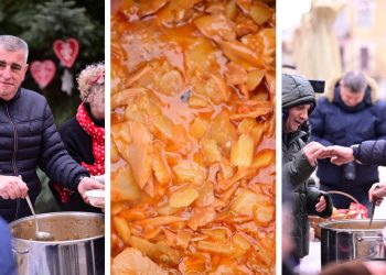 I u Sinju se danas uživalo u bakalaru