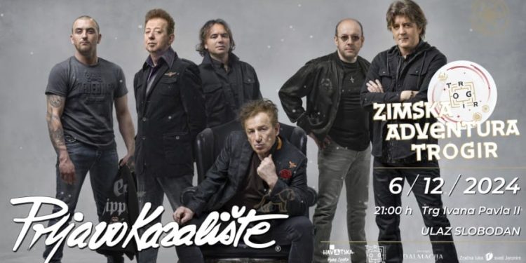 Koncertom Prljavog kazališta u petak se otvara Zimska adventura u Trogiru,u subotu Bosutski bećari