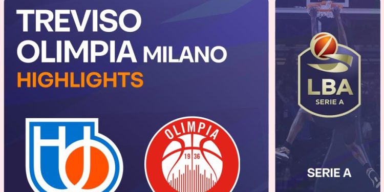 LBA, Treviso-Olimpia Milano 79-89: najvažnije