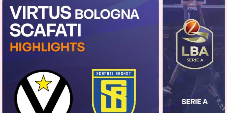 LBA, Virtus Bologna-Scafati 97-71: najvažnije