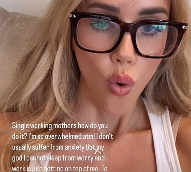 Laura Anderson napada bivšeg Garyja Lucyja i otkriva da pati od tjeskobe i ‘ne može spavati od brige’ dok joj se ‘posao nagomilava’