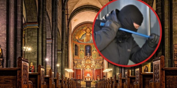 Lopov u Dalmaciji provalio u crkvu, oštetio kip i ukrao milodare