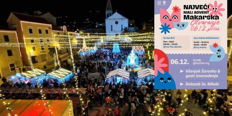 Makarska u petak otvara Mali advent – čarolija za najmlađe