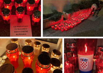 Mali iznajmljivači se digli na noge: Zapalili svijeće ispred turističke zajednice