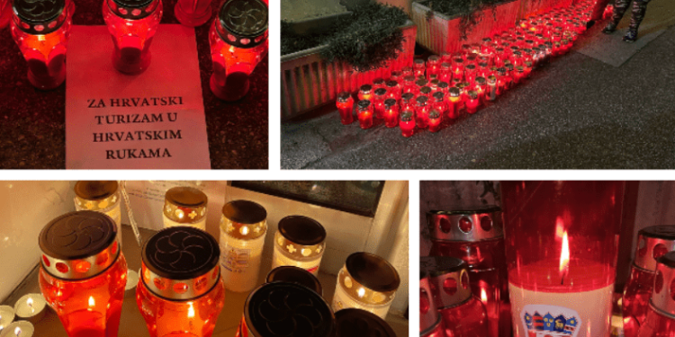 Mali iznajmljivači se digli na noge: Zapalili svijeće ispred turističke zajednice